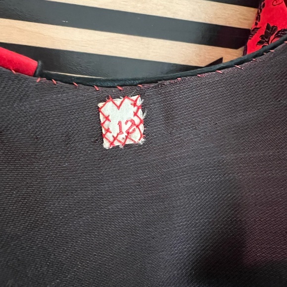 Vintage 1950s era Silk Chinese Wiggle Dress Sz 6-8 - Picture 9 of 10